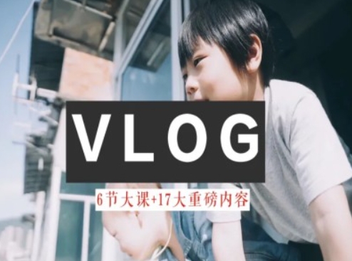 零基础vlog视频课教你小白变大神-生活美学教程-为学素材网